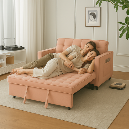 3-in-1 Convertible Sofa Bed