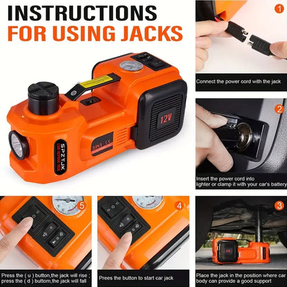 Battery Powered Electric Car Jack Kit