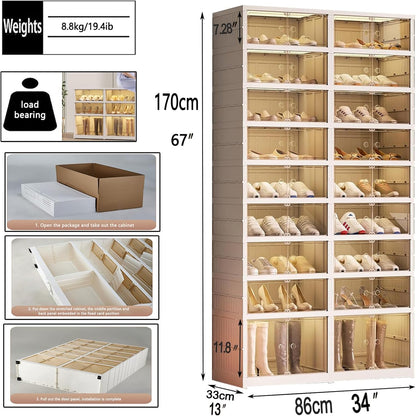 Portable Shoe Rack Organizer