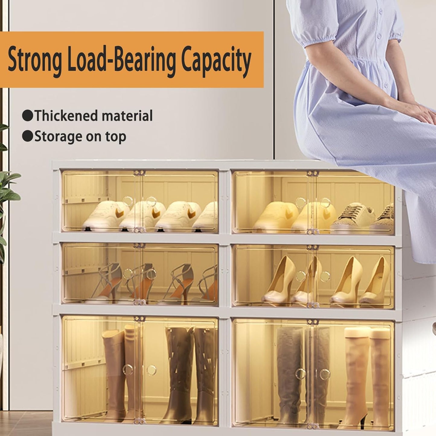 Portable Shoe Rack Organizer