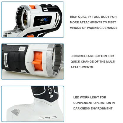 Cordless 10 in 1 Multifunctional Power ToolKit