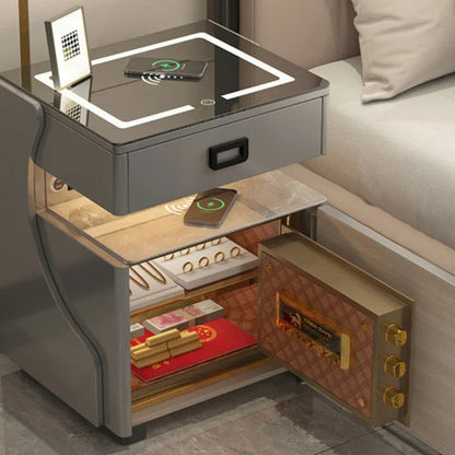 Smart NightStand with Built-in Safe Box